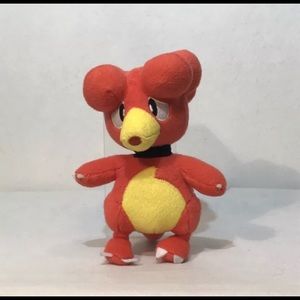 Pokemon TOMY 2018 Magby Plush Stuffed Animal 8" Tall